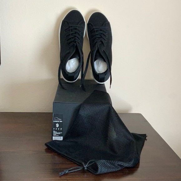 James Perse Mid Top Lace Up Sneakers Size 9 - Picture 8 of 12